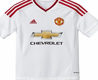 Adidas Manchester United Away Shirt 2015/16 - Kids