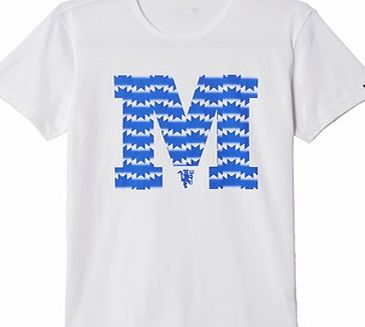 Adidas Manchester United Club Graphic T-Shirt White