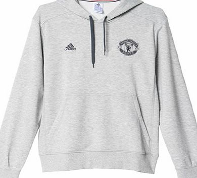 Adidas Manchester United Core Hoodie Grey AC1929