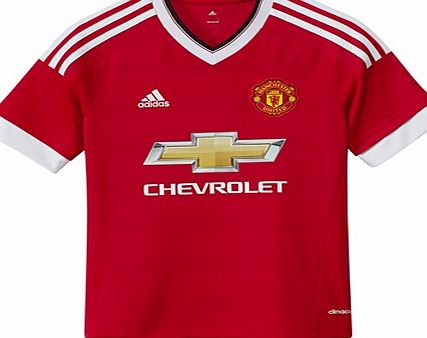 Adidas Manchester United Home Shirt 2015/16 Kids Red