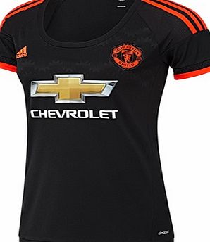 Adidas Manchester United Third Shirt 2015/16 - Womens