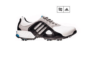 Adidas Menand#8217;s Tech Feather Golf Shoe (Wide)