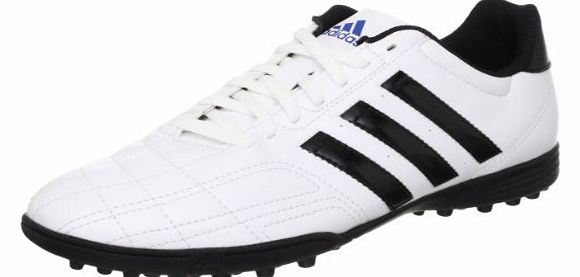 Mens adidas Mens Goletto IV TRX Football Turf Trainers in White Black - UK 9