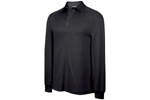 Adidas Mens ClimaWarm Long Sleeve Interlock Polo