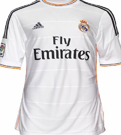 Adidas Mens RMCF Real Madrid T-Shirt White/Ink