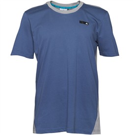 adidas Mens Summer T-Shirt Power Steel