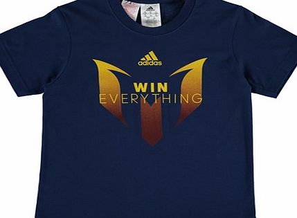 Adidas Messi Winners T-Shirt - Kids Navy AP2293