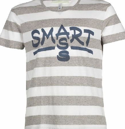 adidas Neo Mens Smart A Team T-Shirt White/Grey