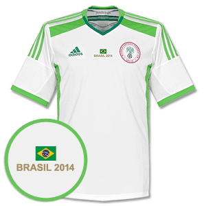 Nigeria Away Shirt 2014 2015 Inc Free Brazil