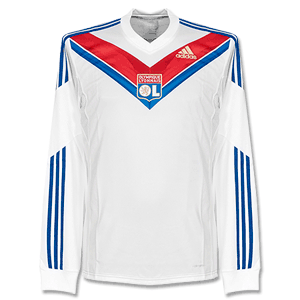 Adidas Olympique Lyon Home L/S Unsponsored Players