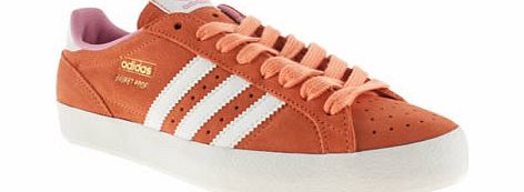 Adidas Orange Basket Profi Lo Ii Trainers