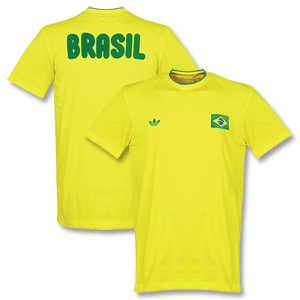 Adidas Originals Brazil T-Shirt - Yellow
