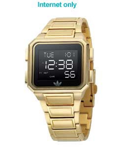 Adidas Originals Digital Gold Watch