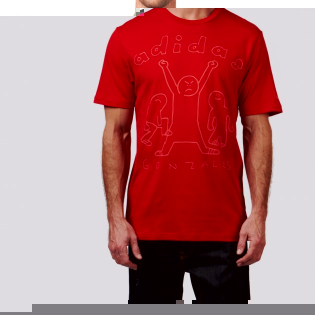 Adidas Originals Mens Adidas Originals Gonz Victory T-Shirt -