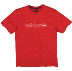 adidas Originals Mens D-Monogram T-Shirt Red