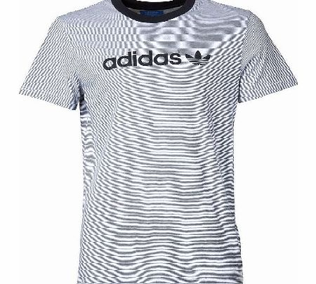 adidas Originals Mens Summer Stripe T-Shirt