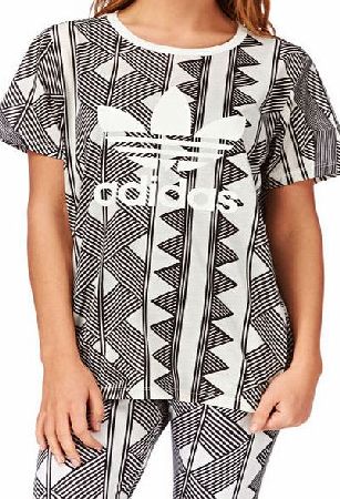 Adidas Originals Womens adidas originals Logo T-shirt - Multicolor