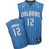 Orlando Magic #12 Blue Dwight Howard NBA Jersey Small