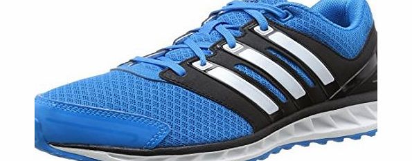 adidas Performance Falcon Elite 3, Mens Running Shoes, Blue (Solar Blue S14/Running White Ftw/Black 1), 10 UK