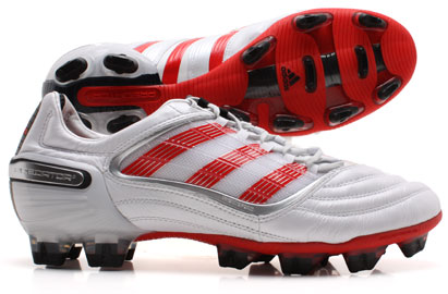 Adidas Predator X DB FG Football Boots White/Red/Black