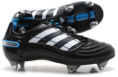 Predator X SG Football Boots Black / Cyan Blue