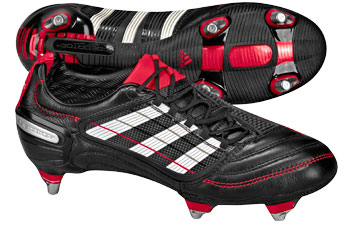 Predator X SG Football Boots Black/Red/White