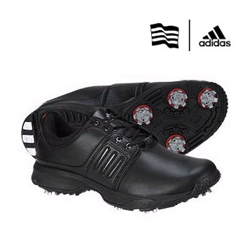 adidas Protean Golf Shoes ALL BLACK-Up to Size 14!