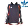 Adidas Pulse Hood Full Zip Sweat - BLK/WHT/RED
