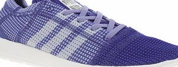 Adidas Purple Element Refine Tricot Trainers
