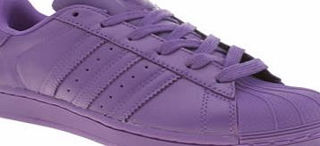 Adidas Purple Superstar Supercolor Trainers