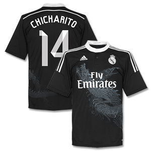 Adidas Real Madrid 3rd Chicharito Shirt 2014 2015