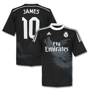 Adidas Real Madrid 3rd James Shirt 2014 2015