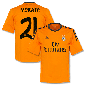 Adidas Real Madrid 3rd Morata Shirt 2013 2014