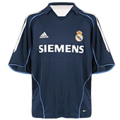 Adidas Real Madrid Away Shirt 2005/06.