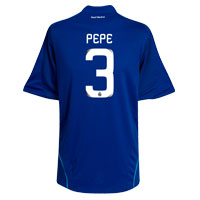 Adidas Real Madrid Away Shirt 2008/09 - Pepe 3.