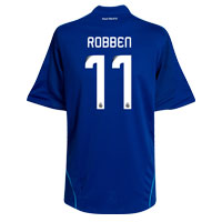 Adidas Real Madrid Away Shirt 2008/09 - Robben 11.