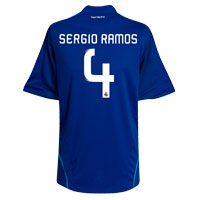 Adidas Real Madrid Away Shirt 2008/09 - Sergio Ramos 4.