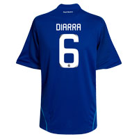Adidas Real Madrid Away Shirt 2008/09 with Diarra 6