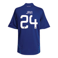 Real Madrid Away Shirt 2008/09 with Javi