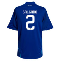 Real Madrid Away Shirt 2008/09 with Salgado 2.
