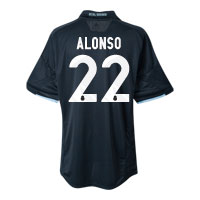 Real Madrid Away Shirt 2009/10 with Alonso 22