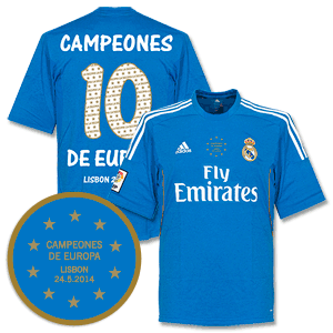 Adidas Real Madrid Campeones Special Edition Away Shirt
