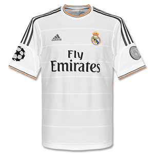 Adidas Real Madrid Home Champions League Shirt 2013 2014
