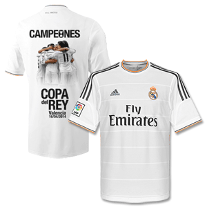Adidas Real Madrid Home Copa Del Rey Campeones Edition