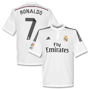 Adidas Real Madrid Home Ronaldo Shirt 2014 2015