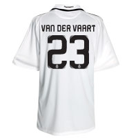 Adidas Real Madrid Home Shirt 2008/09 with Van Der