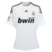 Adidas Real Madrid Home Shirt 2009/10 - Womens.