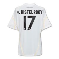 Real Madrid Home Shirt 2009/10 with V.Nistelrooy