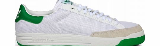 Adidas Rod Laver White/Green Mesh Trainers