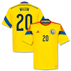 Romania Home Maxim 20 Shirt 2014 2015